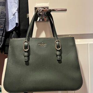 Kate Spade Dark Green Satchel